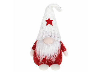 Ziemassvētku dekors Springos rūķis, 28cm