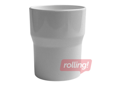 Glāze, ABS plastikāts, balta, 250ml