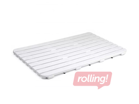 Paliktnis dušas telpai Tatay, balts, 80x50cm