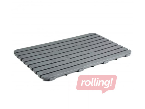 Paliktnis dušas telpai Tatay, pelēks, 80x50cm