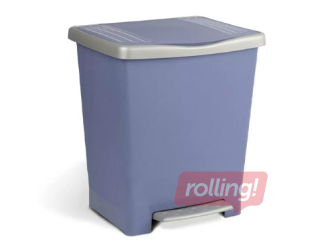 Atkritumu tvertne Tatay Millenium, ar pedāli, zila, 23l