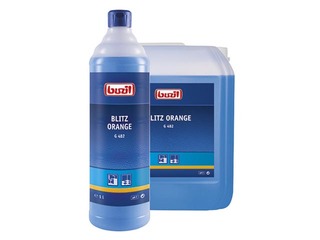 Neitrāls universāls alkoholu saturošs mazgāšanas līdzeklis Buzil G482 Blitz Orange, 1000ml