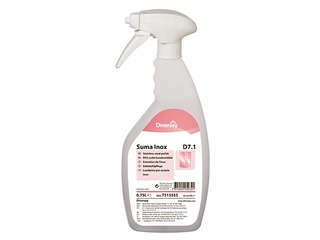 Līdzeklis nerūsējošā tērauda virsmu pulēšanai Diversey Suma inox D7.1, 750ml