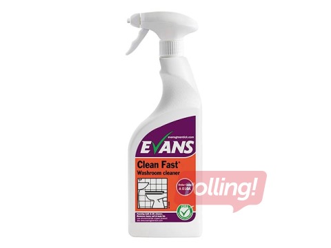 Tualetes tīrīšanas līdzeklis Evans Vanodine Clean Fast, 750 ml