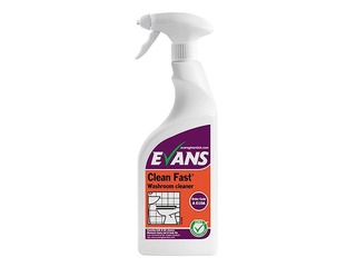 Tualetes tīrīšanas līdzeklis Evans Vanodine Clean Fast, 750 ml