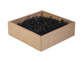 Paper shavings 2 mm, 1 kg, black