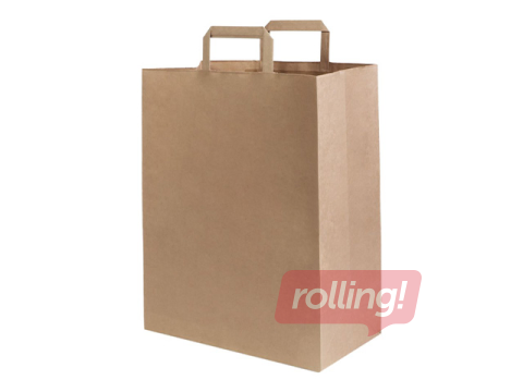Maisiņi ar rokturiem, brūni, 220x100x240mm