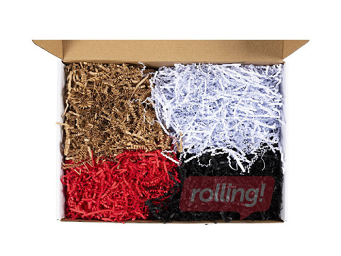 Papīra skaidas, 4 krāsas, 3mm, 4x50g