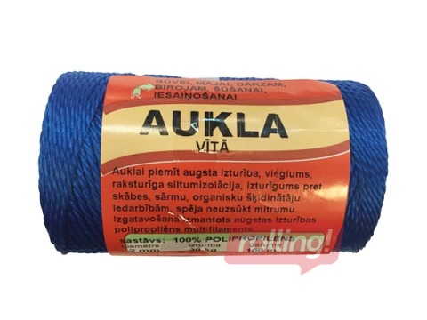 Aukla vīta Tangente, 1.5 mm, 100 m, zila