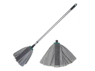Mops York Eco Ego, Rubi Circular, mikrošķiedras, ar teleskopisku kātu, 130cm
