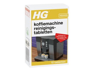 Universālas tabletes kafijas automātu tīrīšanai HG, 10 gab.