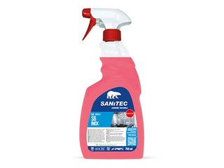 Nerūsējošā tērauda tīrīšanas līdzeklis Sanitec S6 Inox, 750ml