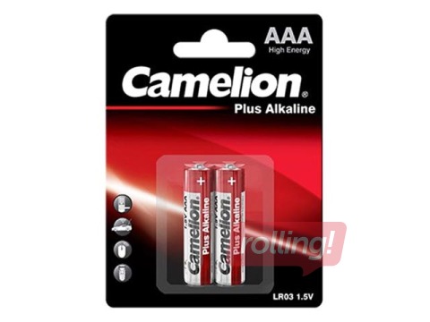 Baterijas Camelion Alkaline, AAA B2, 1,5V,  2 gab.