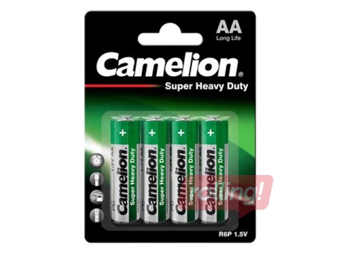 Baterijas Camelion, AA, R06 B4, 4 gab. 