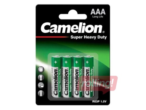 Baterijas Camelion, AAA ,R06 B4, 4 gab. 