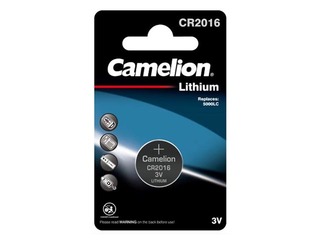 Baterijas Camelion Lithium, tablešu tipa, CR 2016, 1 gab. 