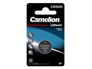 Baterija Camelion Lithium, tablešu tipa, CR 2025, 1 gab. 