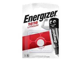 Baterija Energizer Lithium, tablešu tipa, CR 1616, 1 gab. 