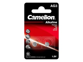 Baterijas Camelion, tablešu tipa, LR41, 1.5V Alkaline, 2 gab.