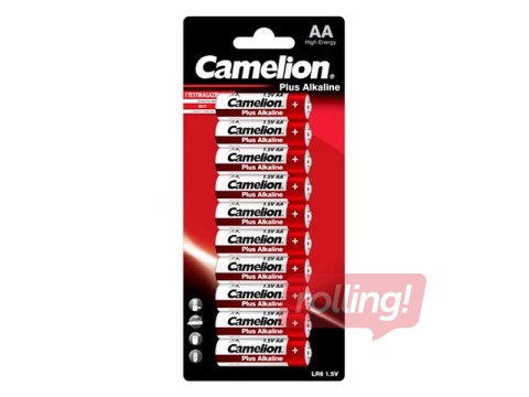 Baterijas Camelion Alkaline, AA (LR6) B10, 1,5V,  10 gab.