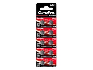 Baterijas Camelion AG12 / LR43, 1.5V, 10 gab.