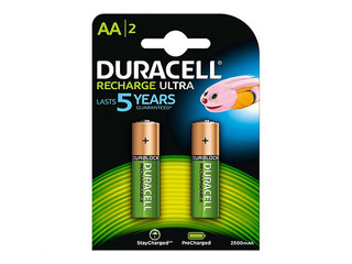 Lādējamās baterijas Duracell, HR06, 2500 mAh, AA, 2 gab.