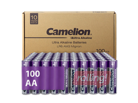 Baterijas Camelion, Ultra Alkaline, AA B100, 1.5V, 100 gab.