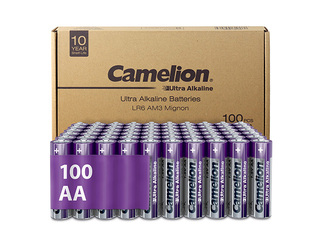 Baterijas Camelion, Ultra Alkaline, AA B100, 1.5V, 100 gab.