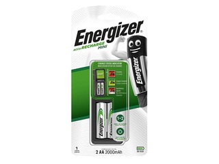 Bateriju lādētājs Energizer Mini EU Plug 2000 mAh + 2 x AA