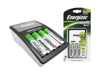 Bateriju lādētājs Energizer Maxi EU 2300 mAh + 4 x AA 2000mAh Baterijas