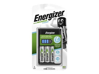 Bateriju lādētājs ENERGIZER, 1H +4xAA