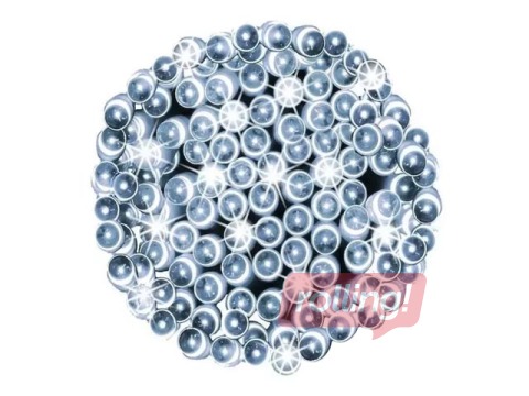 Электрическая гирлянда Springos, 200 LED, для помещений, холодный белый, 15.5м