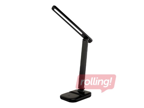 Galda lampa ZET, LED, 5W, melna