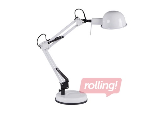Galda lampa PIXA, E14, 10W, balta