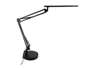 Galda lampa Unilux Swingoled 2.0, LED, melna