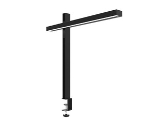 Galda lampa Unilux Zenith, LED, melna