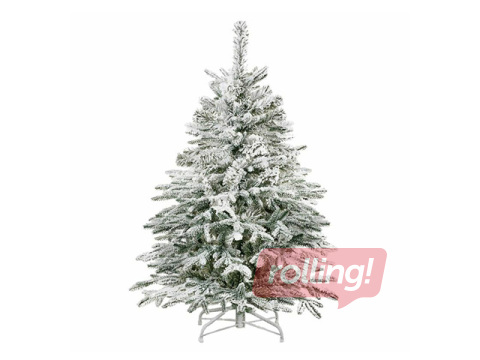 Mākslīgā egle Springos Lux ar sniegu, 120cm