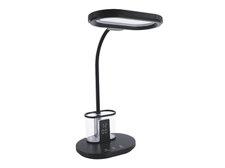 Galda lampa Struhm Elipso, LED, melna