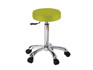 Meistara krēsls Silver Fox, apaļš, zaļš