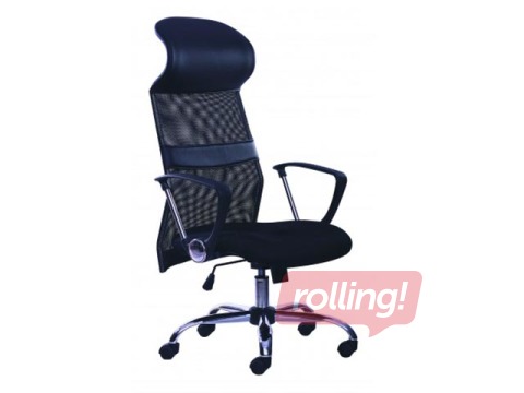 Biroja krēsls Happy Game, 4714, melns