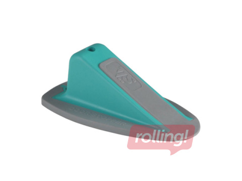 Durvju fiksators, pelēks/zaļš