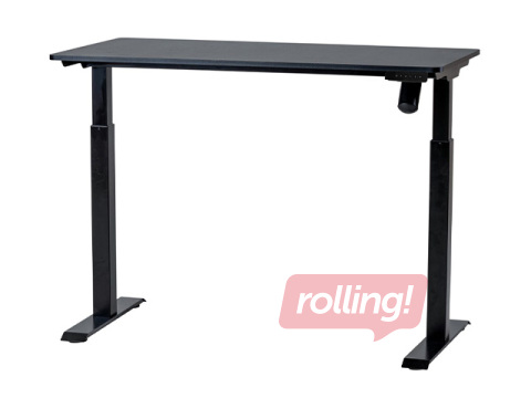 Augstumā regulējams galds, Sun-Flex, Easydesk Elite, melns