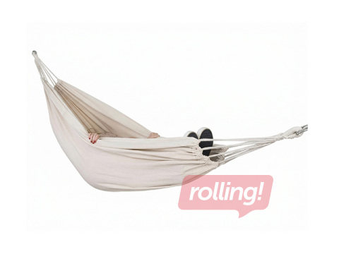 Šūpuļtīkls Springos, balts, 200x150cm