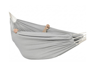 Šūpuļtīkls Springos, gaiši pelēks, 200×150cm