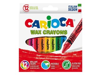 Vaska krītiņi Carioca, 12 krāsas