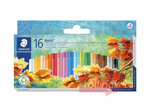 Eļļas krītiņi Oil Pastels Staedtler, 16 krāsas