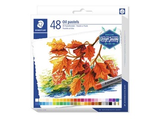 Eļļas krītiņi Oil Pastels Staedtler 2420, 48 krāsas