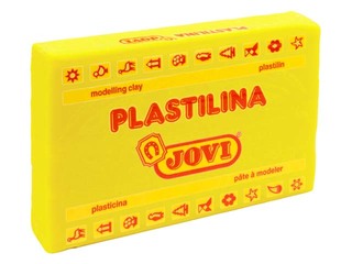 Plastilīns Jovi, 350g, dzeltena krāsa