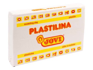 Plastilīns Jovi, 350g, balta krāsa