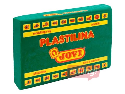 Plastilīns Jovi, 350g, tumši zaļa krāsa